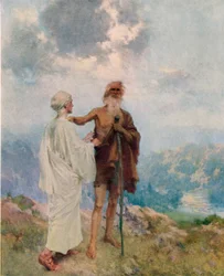 A despedida de Elias e Eliseu